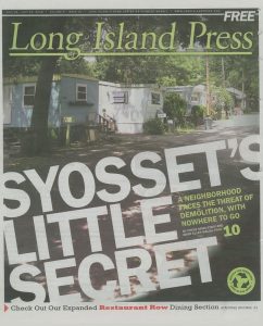 Cover of Long Island Press July 24, 2008