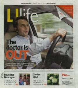 Cover of Long Island Life from September 13, 2009