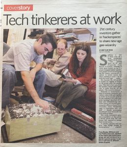 They Love to Tinker article page 1